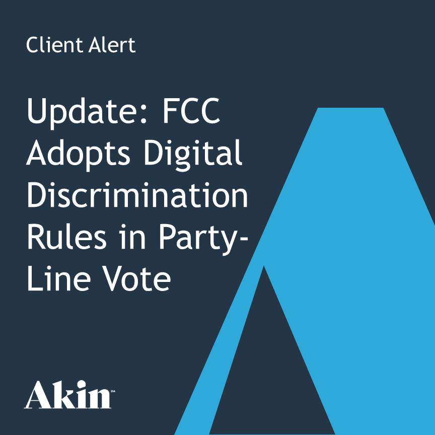 Update: FCC Adopts Digital Discrimination Rules In Party Line Vote