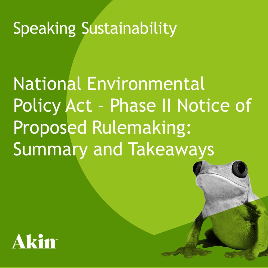 National Environmental Policy Act – Phase II Notice Of Proposed ...